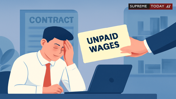 Is a Software Company Withholding Employee Salary Considered a Civil Wrong?
