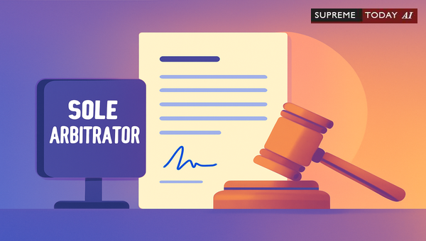 Enforceability of Sole Arbitrator Awards: Legal Validity and Execution Challenges under Indian Law