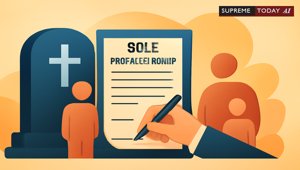 Sole Proprietorship Death: Inheritance of Assets and Business Continuity Rights Under Indian Law