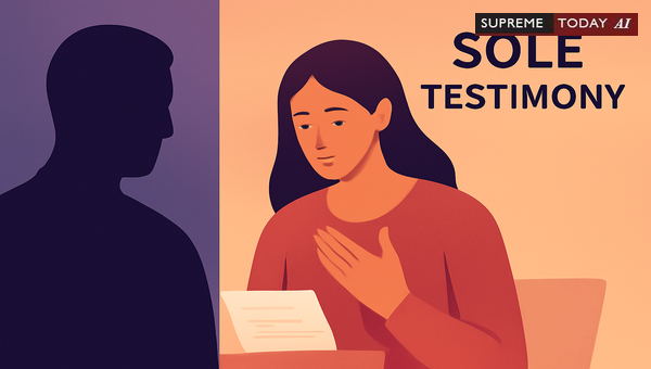 Admissibility of Sole Victim Testimony in Sexual Offence Convictions: Supreme Court Precedents