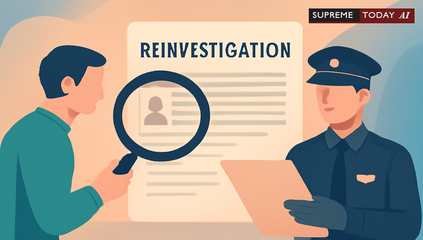 Can an SP Order Reinvestigation on Accused's Application Post-Chargesheet?