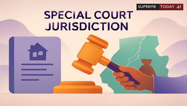 Jurisdictional Limits of Special Courts in Inter-State Property Confiscation Orders