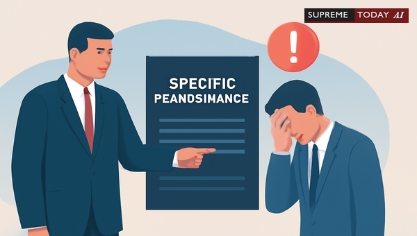 Dismissal of Specific Performance Suits Due to Fraudulent Plaintiff Conduct