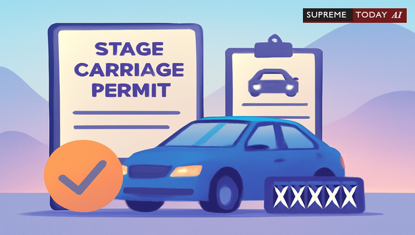Stage Carriage Permit Applications: Is Omitting the Vehicle Number Valid Grounds for Rejection?