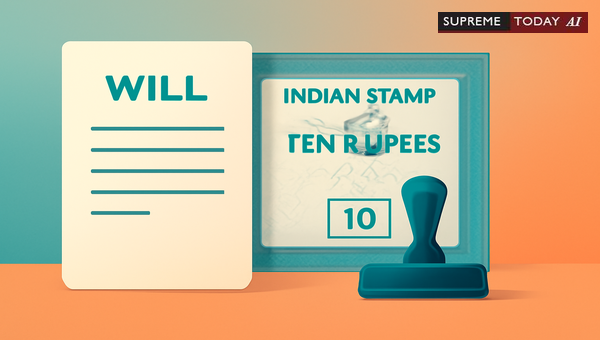 Legality of Stamp Paper Purchase for Wills in India and Judicial Validity of Older Documents