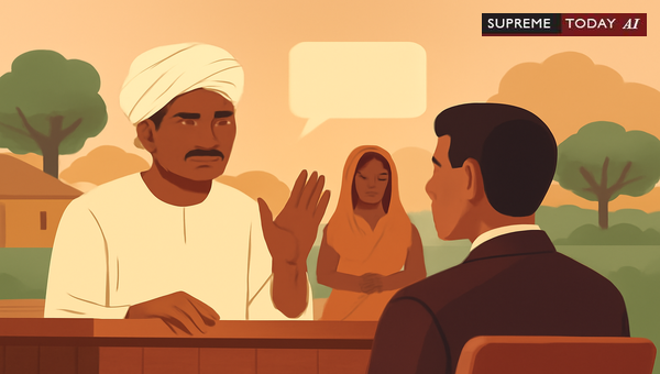 Judicial Standard for Appreciating Evidence of Rustic Villagers in Indian Courts