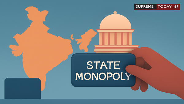 Can the State Legally Create Monopolies in India Under Article 19(6) of the Constitution?