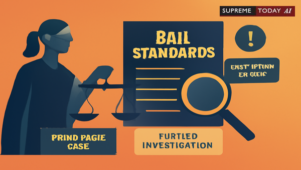 State of Orissa vs. Mahimananda Mishra: Supreme Court Standards for Bail and Investigation