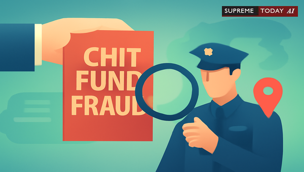 Limitations on State Police Jurisdiction in Multi-State Chit Fund Fraud Investigations