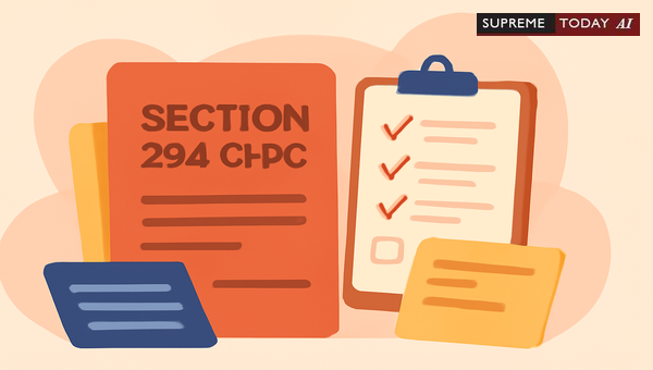 State-Prescribed Format Requirements for Document Lists Under Section 294 CrPC