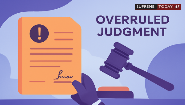 Is 2015 1 CWC 566 Still Binding Law or Has It Been Overruled by Recent Precedents?