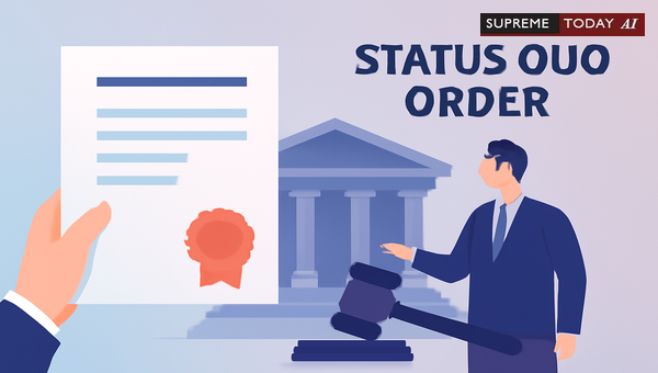 Risks of Seeking Status Quo Orders Without Impleading Necessary Parties in Litigation