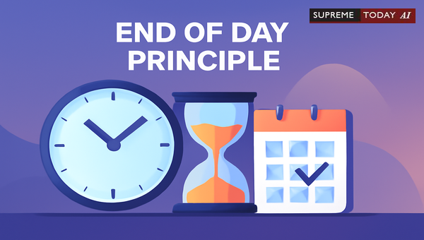 Statutory Deadlines: Calculating the End of Day Principle as a Midnight Cutoff in Litigation