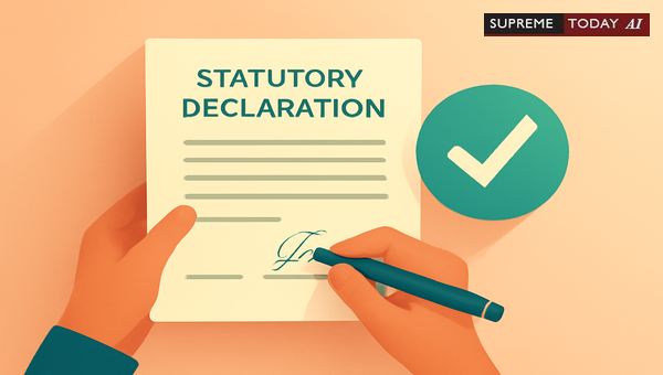 Requirements for Integrating Statutory Declarations into Contractual Agreements