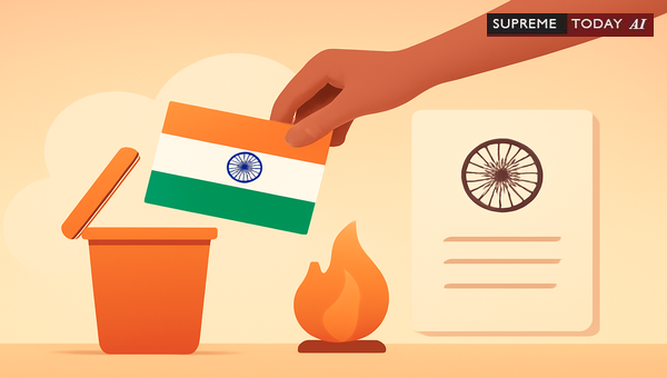 Statutory Protocols for Dignified Disposal of the Indian National Flag