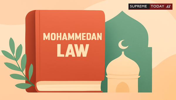 Statutory Status of Mohammedan Law in India: Analyzing the Absence of a Codified Bare Act