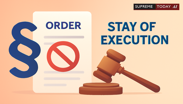 Mandatory Stay of Execution During Pending Order 21 Rule 97 CPC Objections