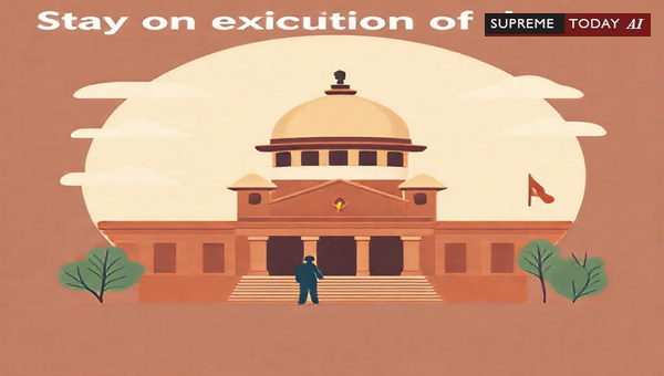 Filing for Stay of Execution of Decree under the Code of Civil Procedure 1908