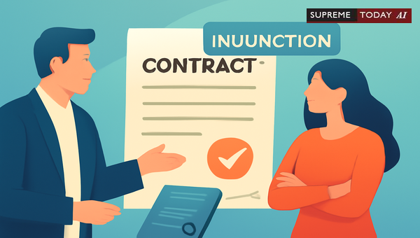 Stay on Property in Specific Performance Suits