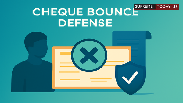 Liability of Stolen Cheque Defense in Section 138 Negotiable Instruments Act Proceedings