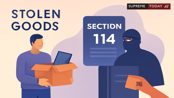 Stolen Property Recovery After Two Years: Impact on Section 114 Indian Evidence Act Presumption