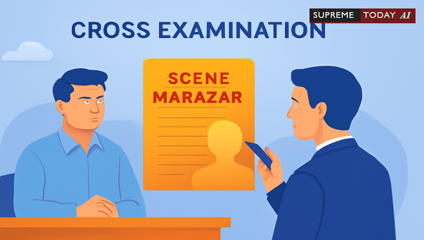 Cross-Examination Strategies to Challenge Scene Mahazar Witnesses in Criminal Proceedings