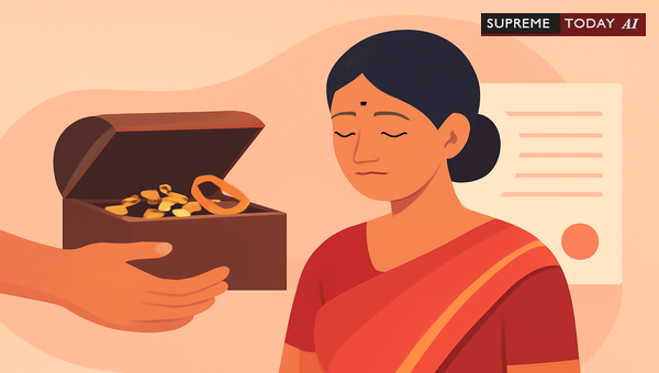 When Refusal to Return Stridhan Constitutes Criminal Breach of Trust Under Section 406 IPC