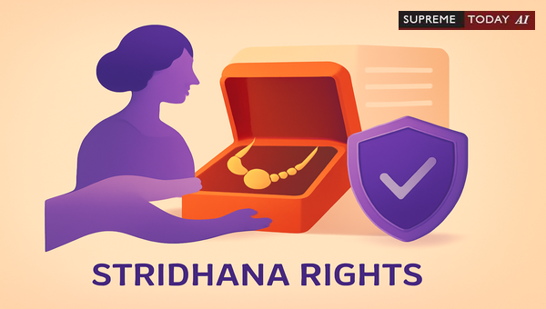 Stridhana Disputes: Legal Implications of Delayed Jewelry Claims in Matrimonial Property