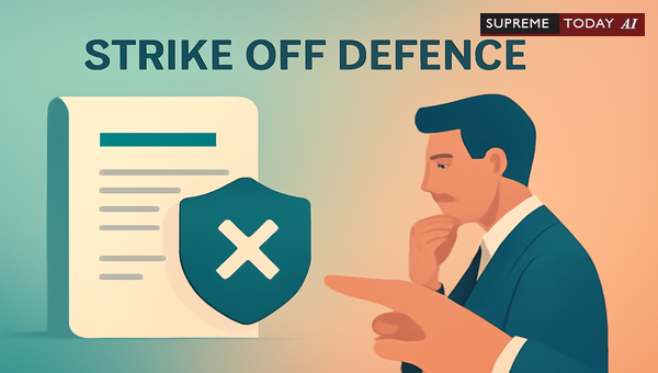 When Courts Can Strike Off Defence in Maintenance Cases: Procedures and Precedents