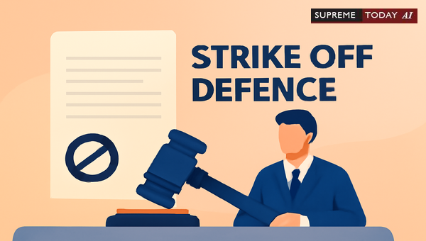 Striking Off Defence for Non-Payment of Interim Maintenance: Indian Court Rulings