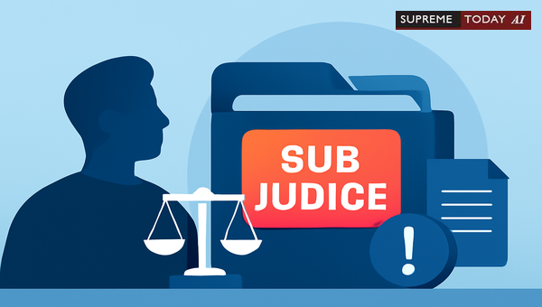 Sub Judice Criteria in Litigation for Halting Parallel Proceedings and Conflicting Judgments