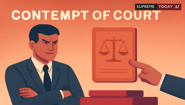 Liability of Sub-Registrars for Contempt of Court: Judicial Consequences and Penalties