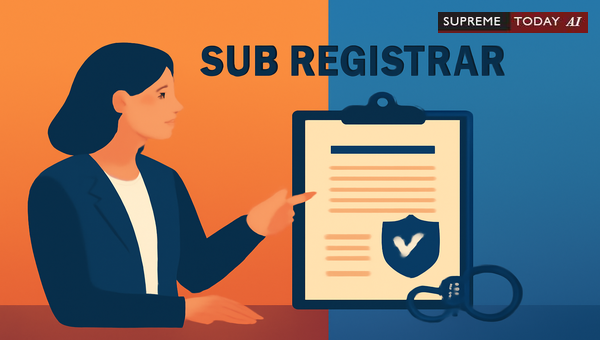 Can Sub-Registrars Face IPC Section 420 Prosecution While Performing Official Duties?