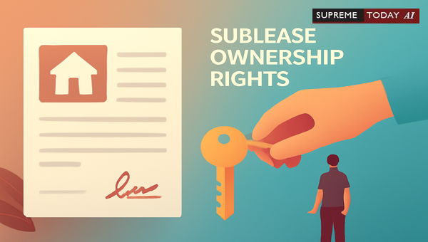 Subleasing Property in India: Does it Confer Ownership Rights or Create Title Interest?