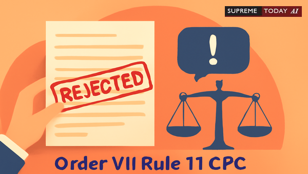 Subsequent Law Commission Reports Cannot Validate Plaint Rejection Under Order VII Rule 11 CPC
