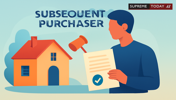 Can Subsequent Purchasers Appeal Property Decisions?