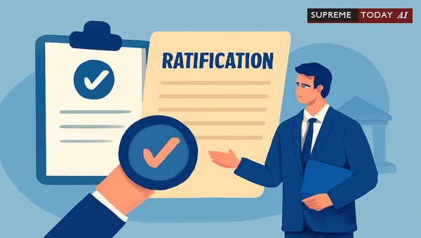 Subsequent Ratification Cures Unauthorized Agent Filings in Civil and Criminal Suits