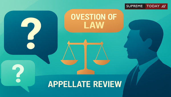 Establishing What Constitutes a Substantial Question of Law for Second Appeal Petitions