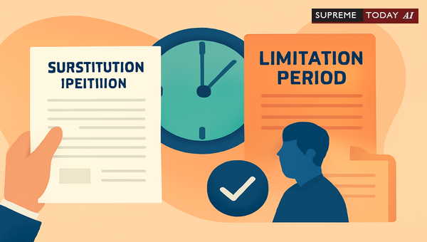 Substitution Petition Deadlines and Condonation of Delay under Order XXII CPC