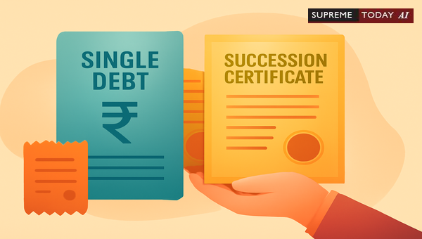 Succession Certificate Issuance and Court Fee Payment Requirements Under the Indian Succession Act