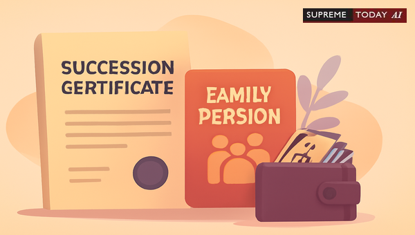 Is a Succession Certificate Mandatory for Family Pension Claims in Indian Court Rulings?