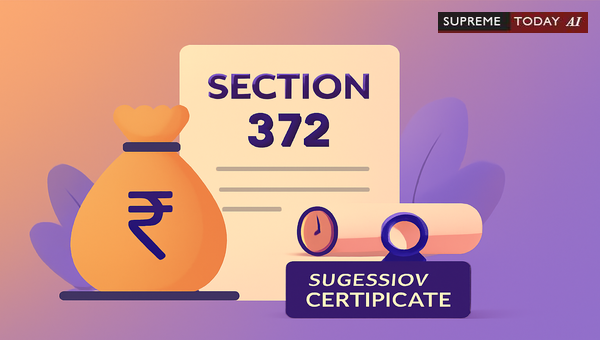 Limitations of Section 372 Succession Certificates to Debts and Securities