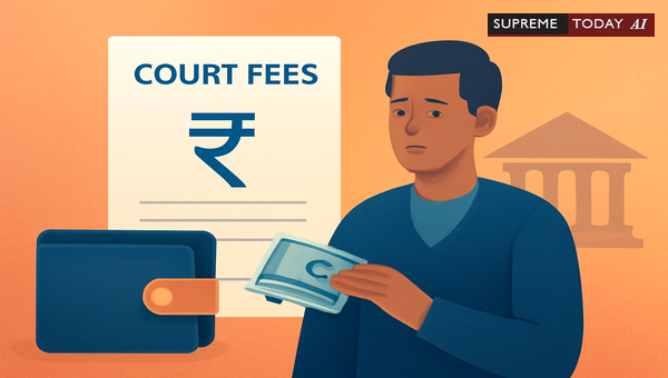 Sufficiency of Means Assessment for Court Fees in Indian Litigation: Judicial Principles