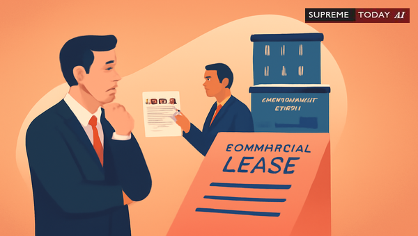 When Is a Suit for Rent Arrears Against a Partnership Firm Considered a Commercial Suit?
