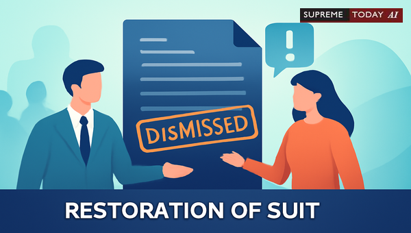 Restoration of Suits: Mandatory Notice and Collective Plaintiff Participation Rules