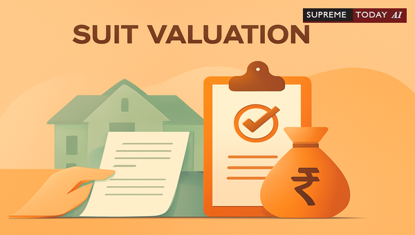 Suit Valuation Standards for Simpliciter Declarations Under Indian Civil Procedure Rules