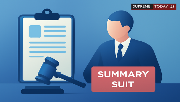 Procedural Imperatives for Summary Suits under Order XXXVII of the Code of Civil Procedure