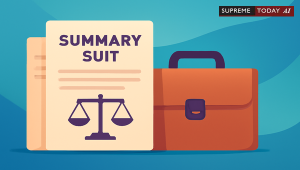 Procedures for Filing Summary Suits Under Order 37 of the CPC: Essential Requirements