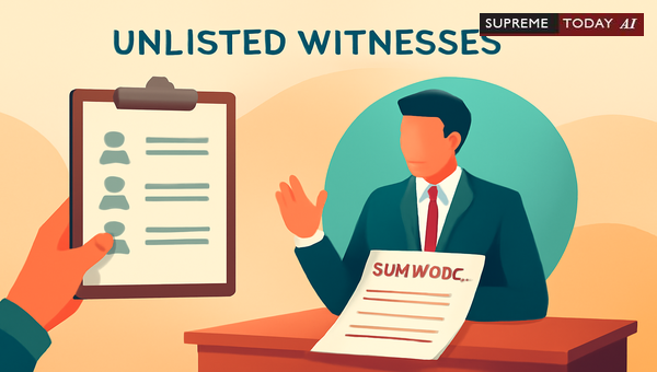 Summoning Unlisted Witnesses Under Order 16 Rule 2 CPC and Judicial Discretion