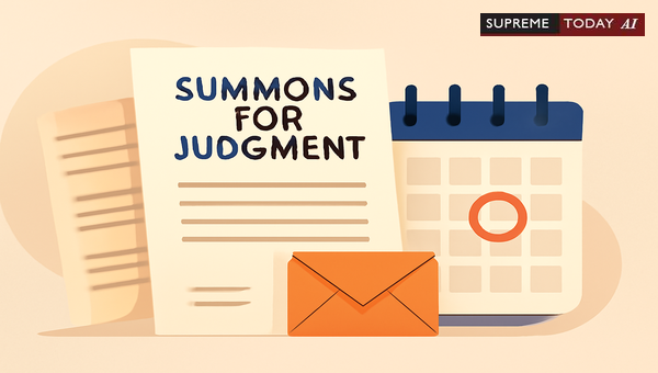 Summons for Judgment Filing Delay: Consequences in Order 37 CPC Summary Suits